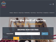 Tablet Screenshot of clickcasuals.com